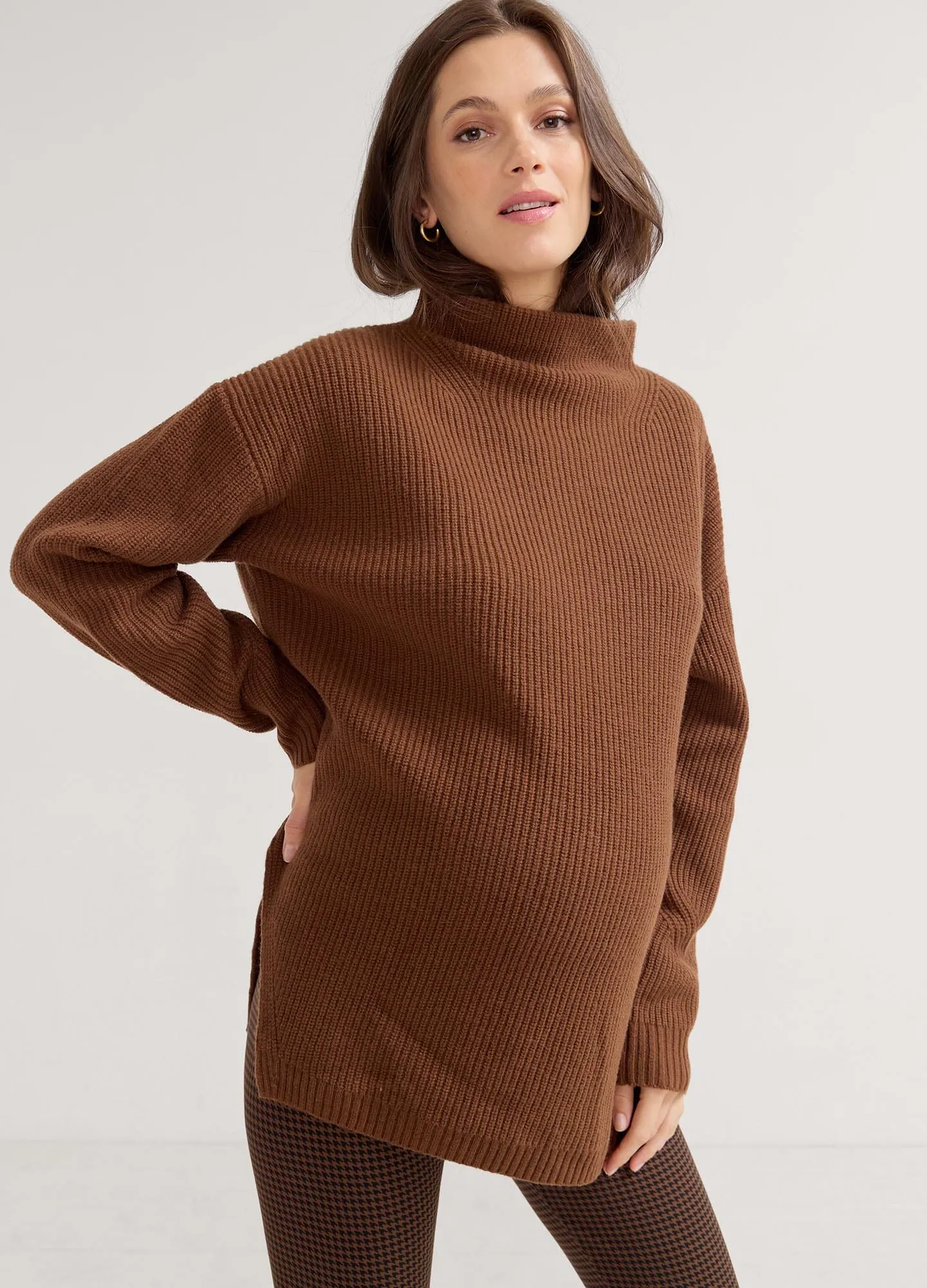 The Cozy Shaker Turtleneck