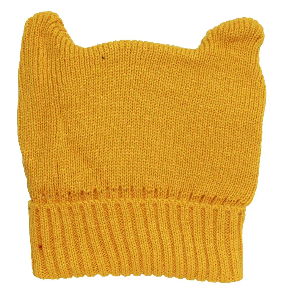 TopHeadwear Cute Adventure Ears Rib Knit Beanie