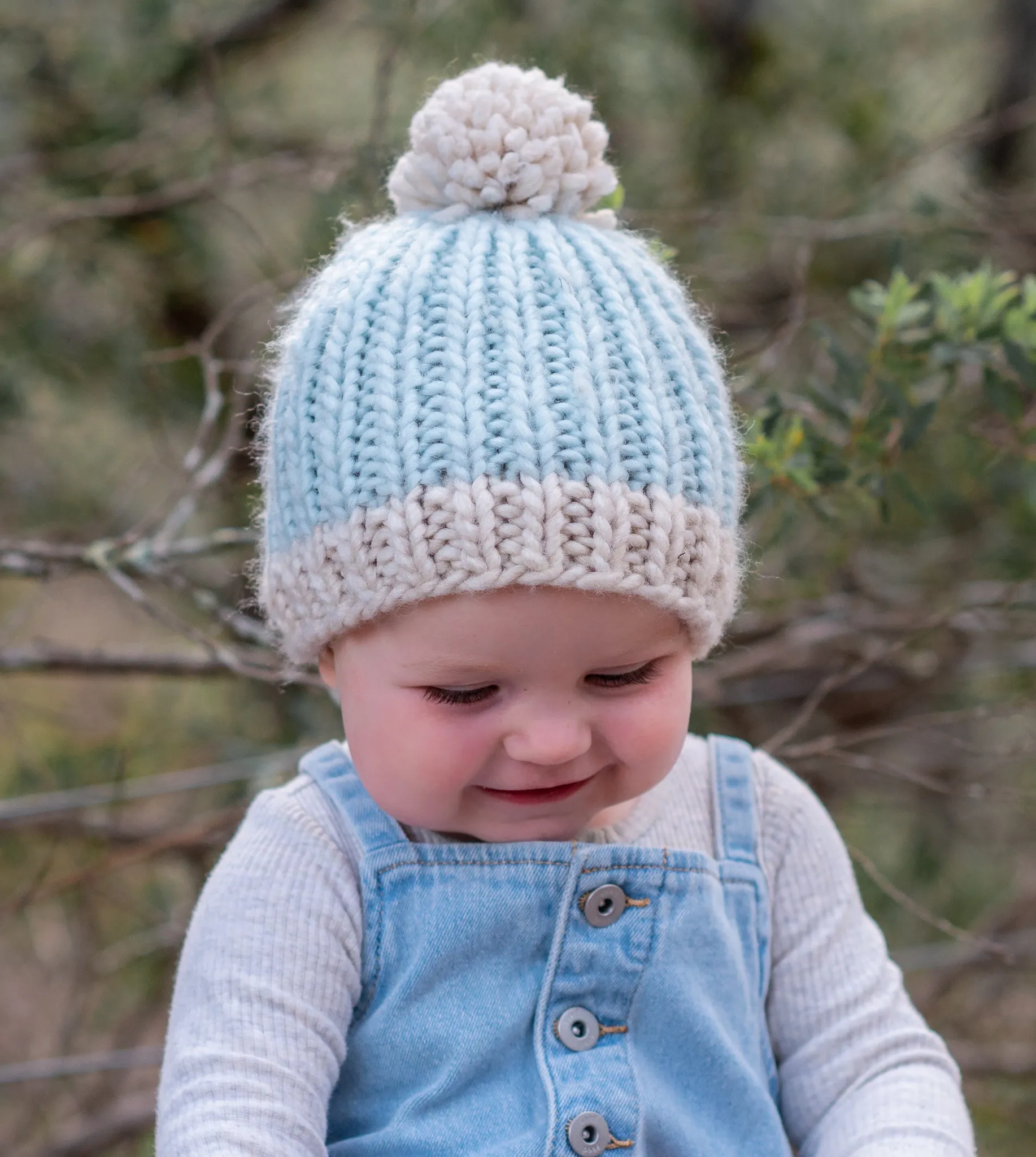 Traveller Chunky Beanie Blue