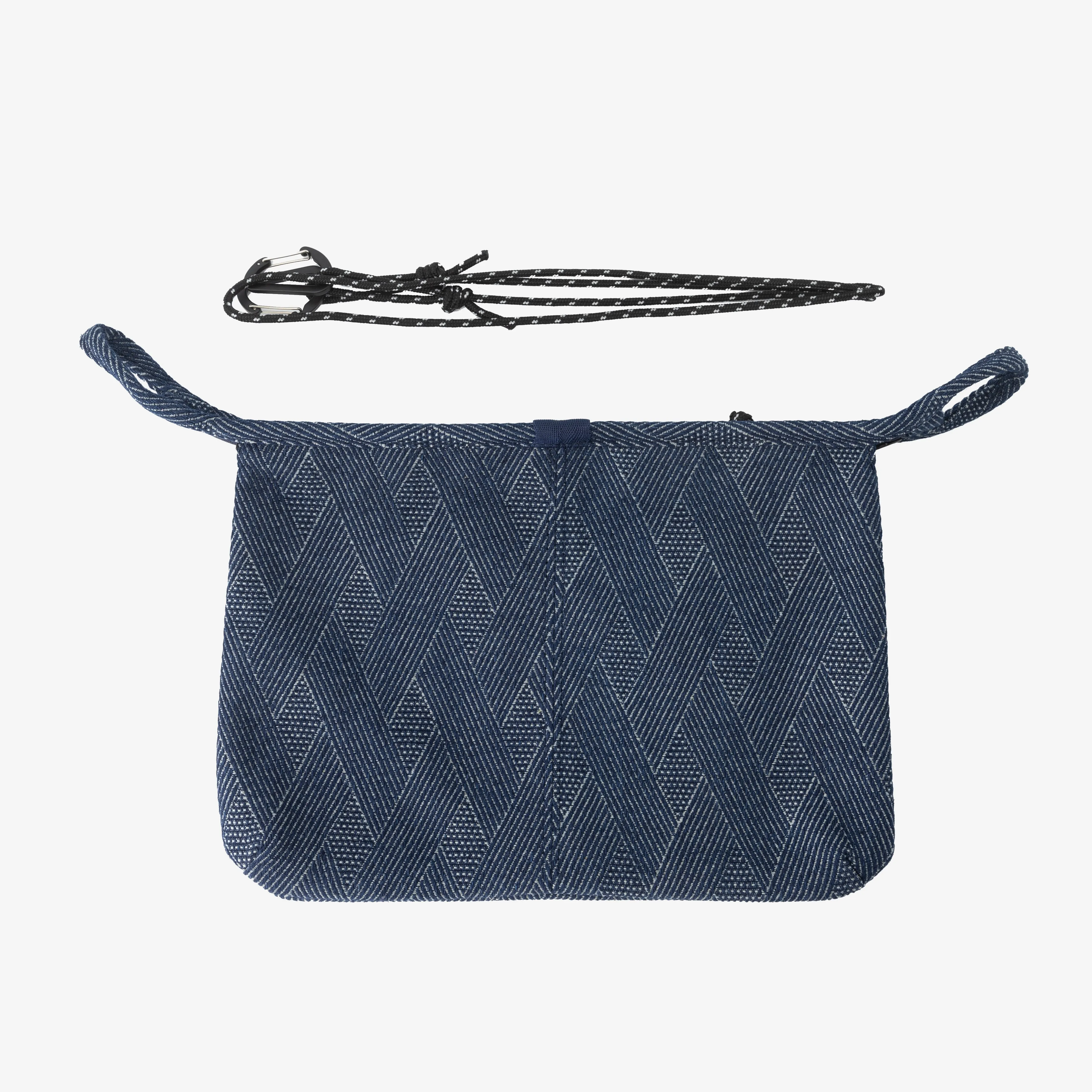 Uniform Bridge Patterned Sacoche Bag