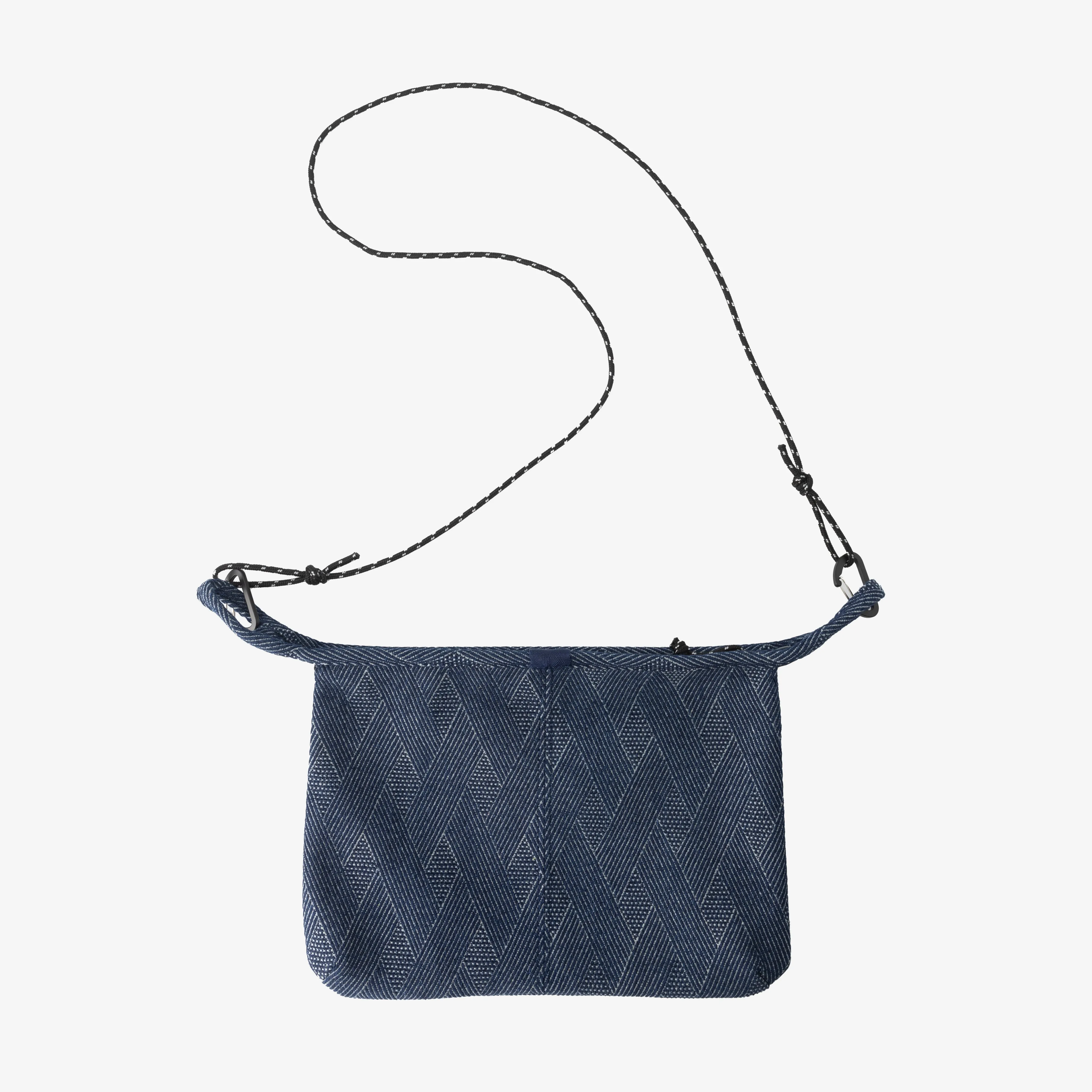 Uniform Bridge Patterned Sacoche Bag