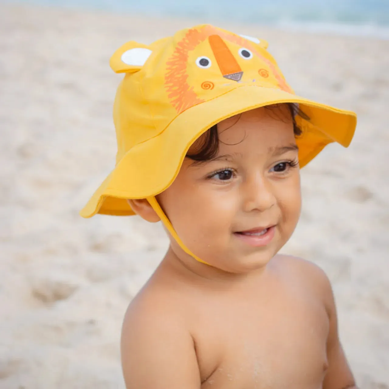 UPF 50  Sun Hat - Leo the Lion