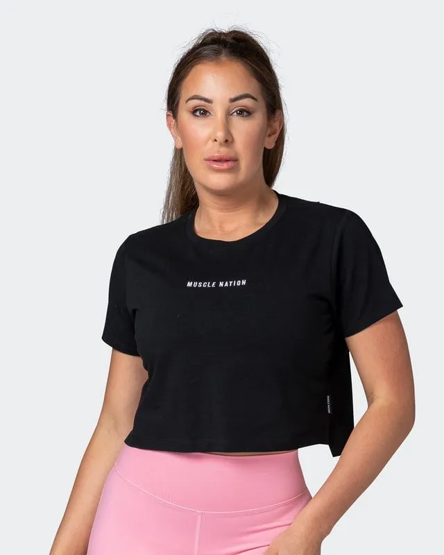 Womens Timeless Tee - Black