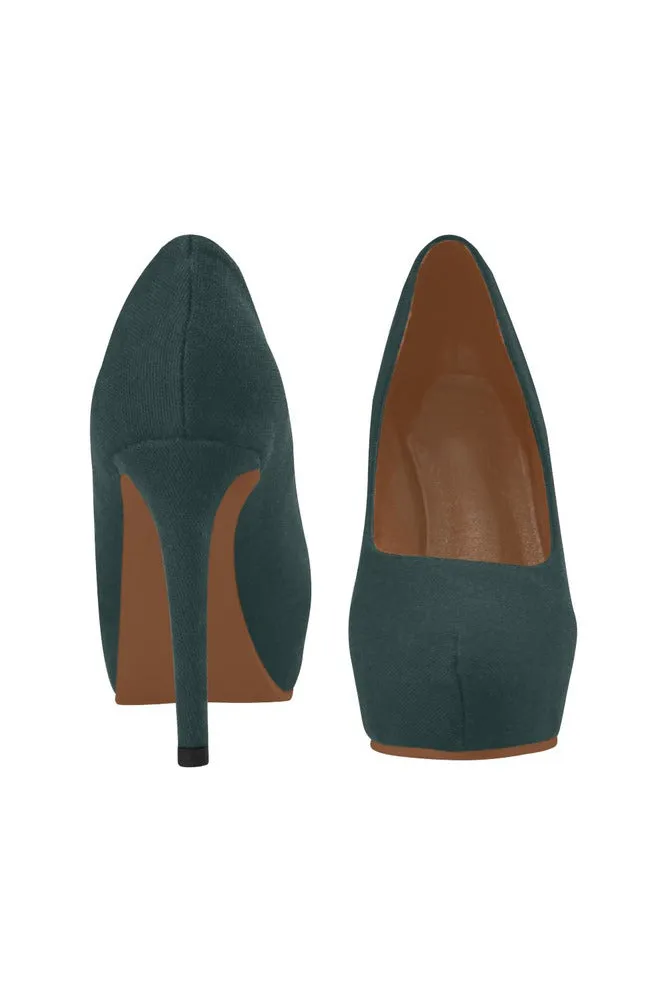 Woodland Green Women's High Heels