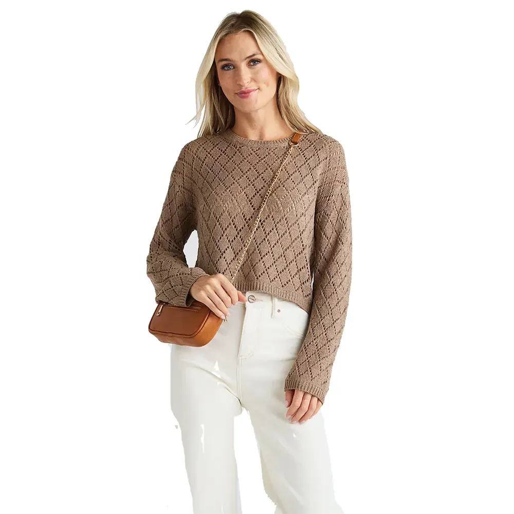 Z Supply Women's Makenna Cropped Sweater